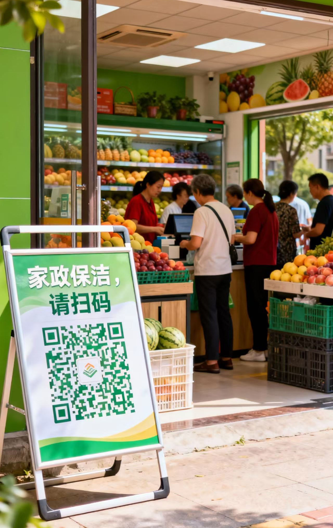 写字楼物业广告牌展示